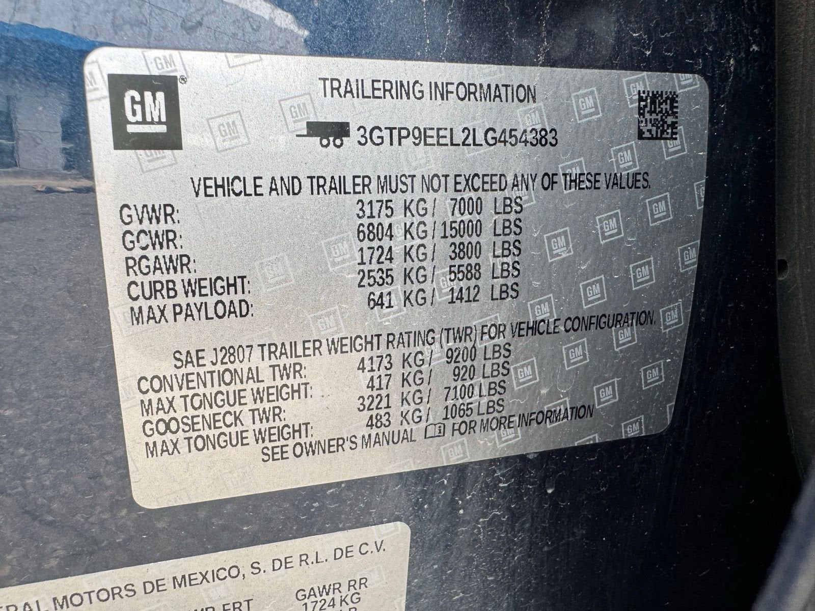 2020 GMC Sierra 1500 AT4