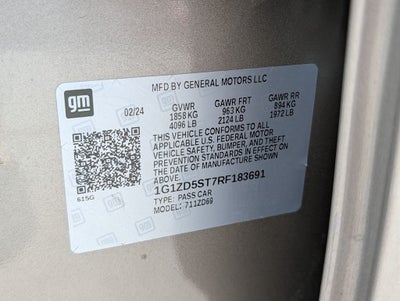 2024 Chevrolet Malibu LT 1LT