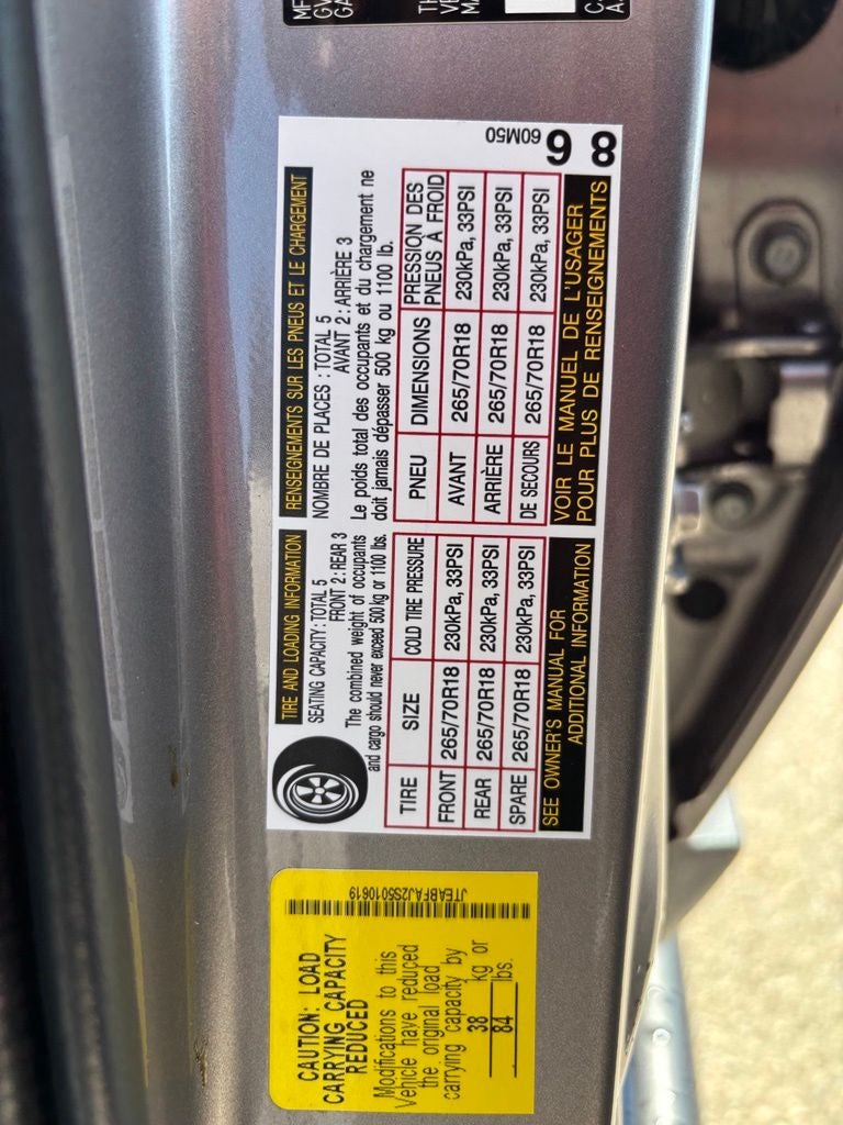 2025 Toyota Land Cruiser Base