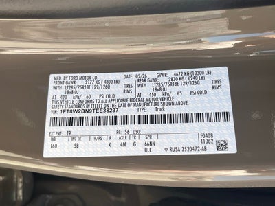 2026 Ford F-250SD Lariat Tremor
