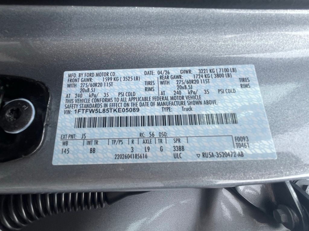 2026 Ford F-150 Lariat Black Appearance Pkg