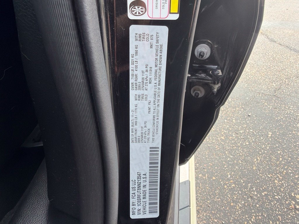 2022 RAM 1500 Laramie