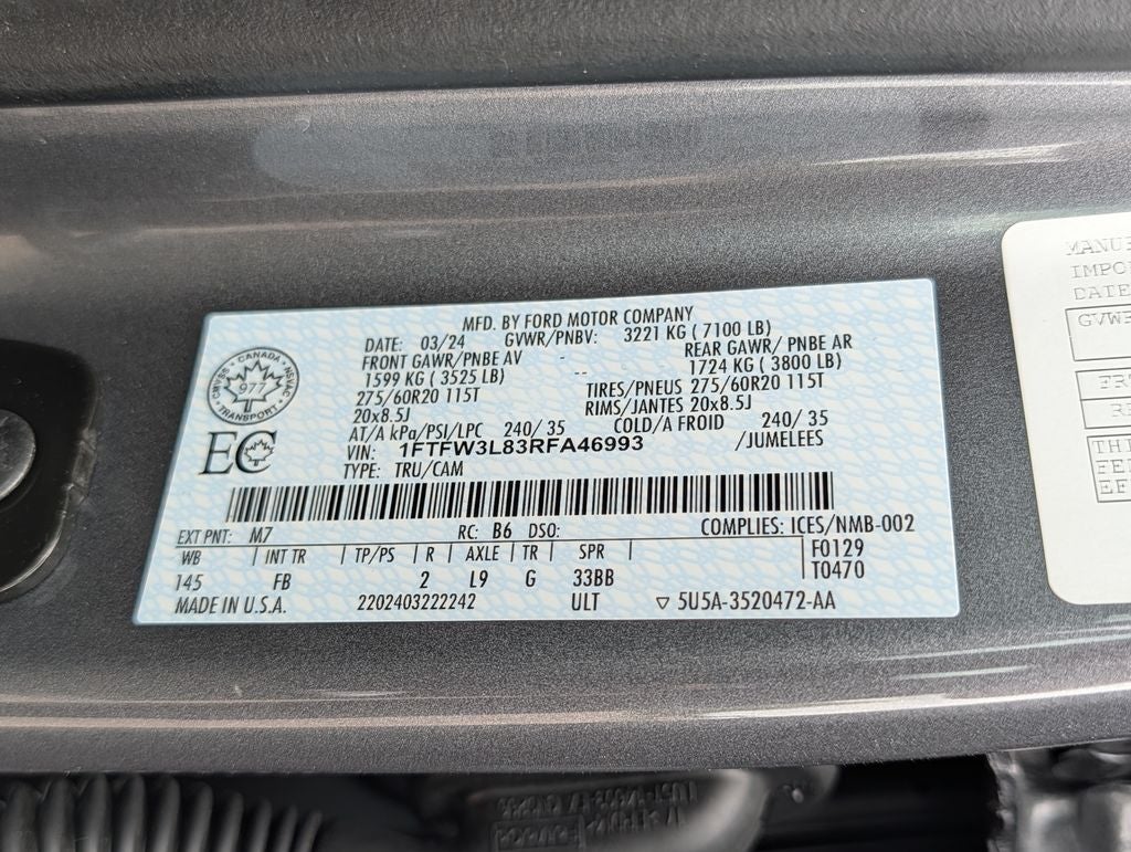 2024 Ford F-150 XLT Black Appearance Pkg.
