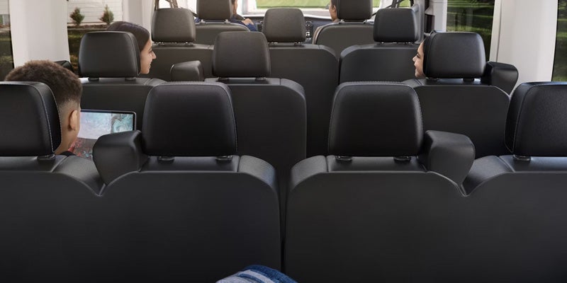 transit van interior