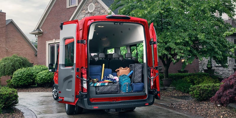 new Ford transit van